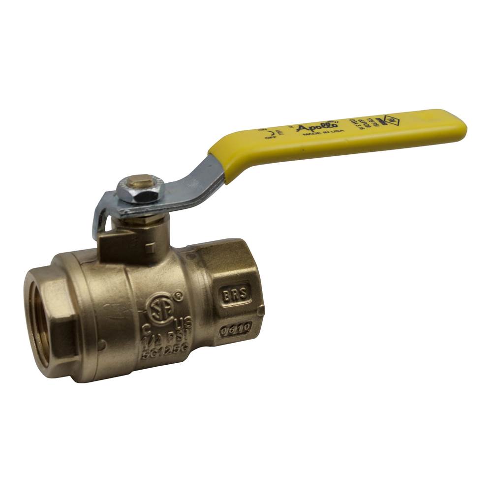 Apollo Full Port Brass Ball Valve With Stainless Steel Ball And Stem, 2-1/4'' Stem Extension 3/4'' (2 X Fnpt)
