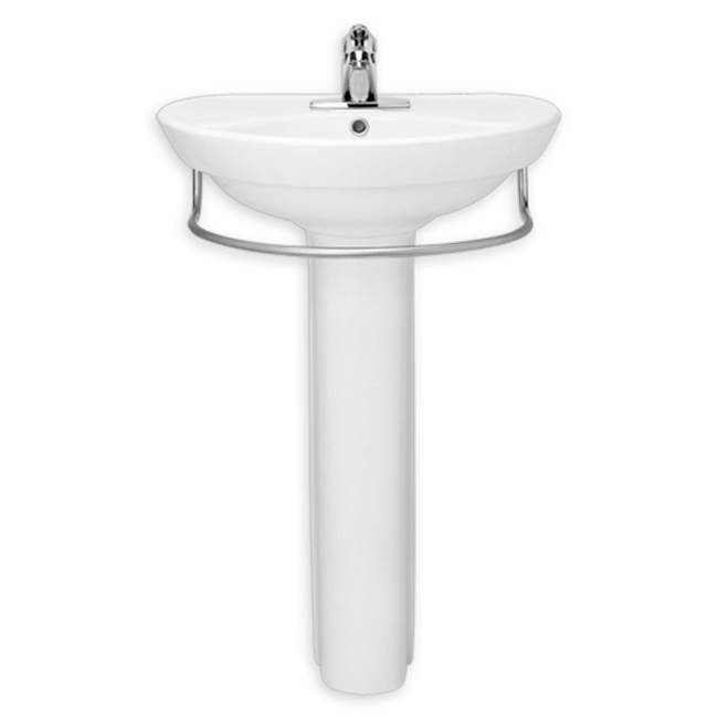American Standard Ravenna® 8-Inch Widespread Pedestal Sink Top and Leg Combination