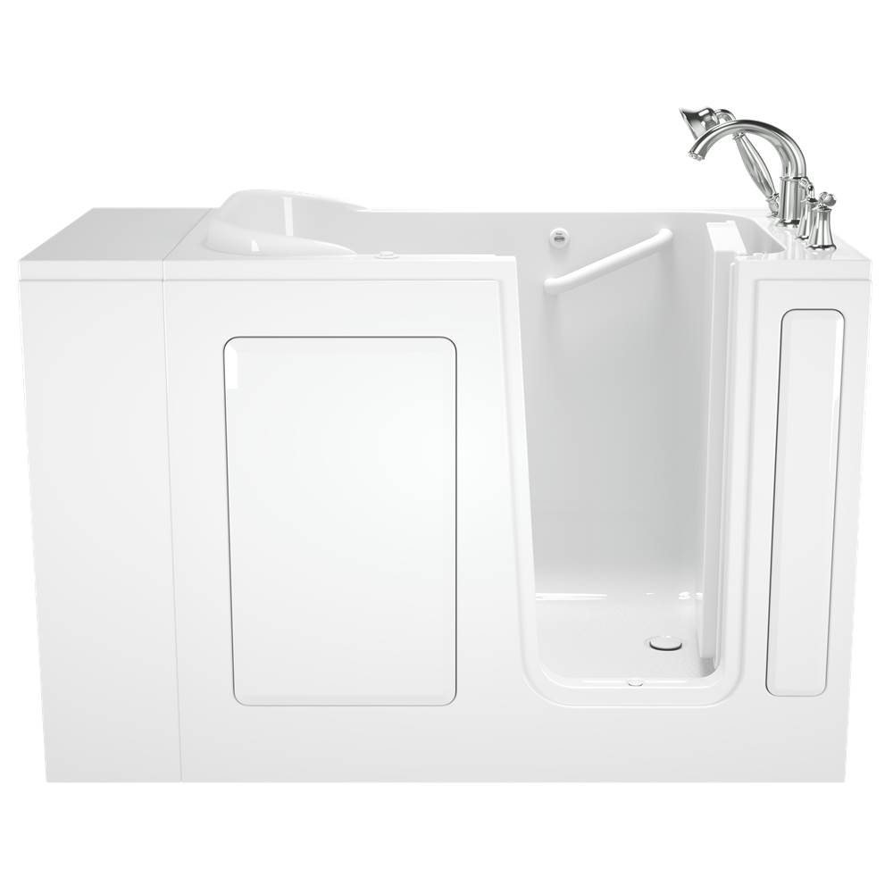 American Standard Gelcoat Value Series 28 x 48-Inch Walk-in Tub With Air Spa System - Right-Hand Drain With Faucet