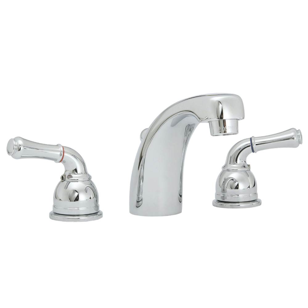 Banner Faucets Widespread Adjustable Handle Lavatory Faucet With Brass Pop Up