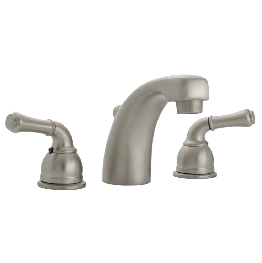 Banner Faucets Widespread Adjustable Handle Lavatory Faucet With Brass Pop Up