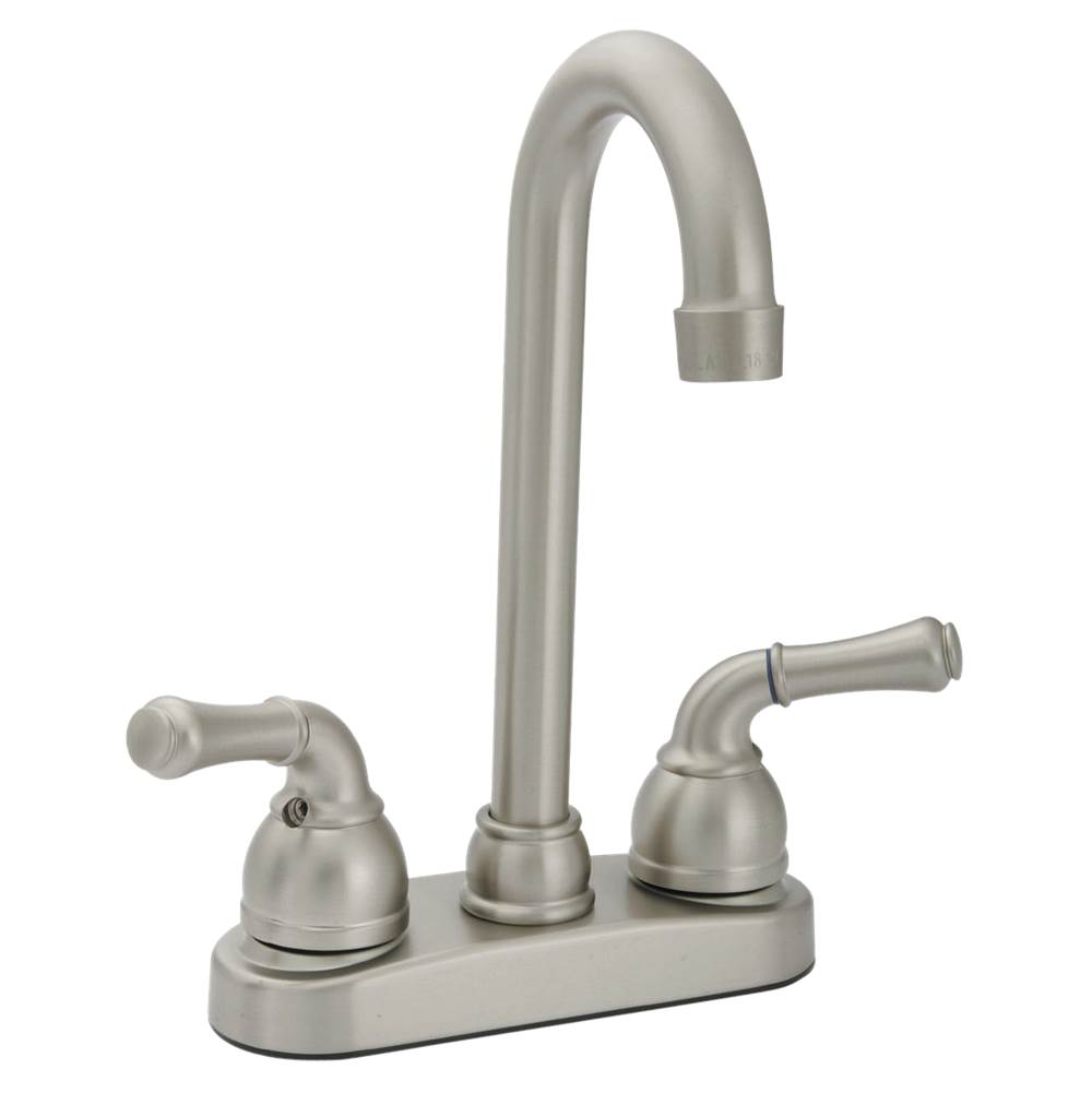 Banner Faucets Two Lever Handle High Arch Bar Faucet