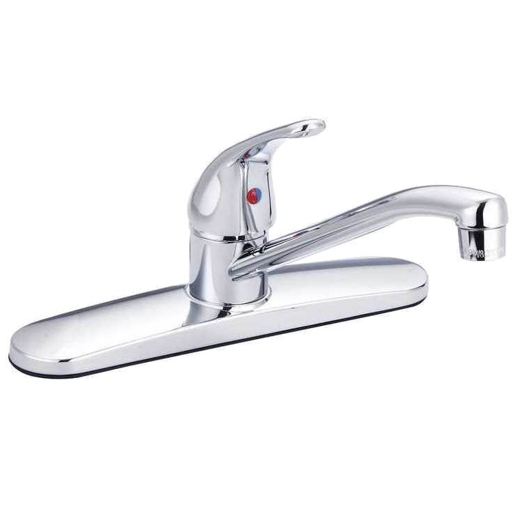 Banner Faucets Single Lever Handle Kitchen Faucet Less Side Spray