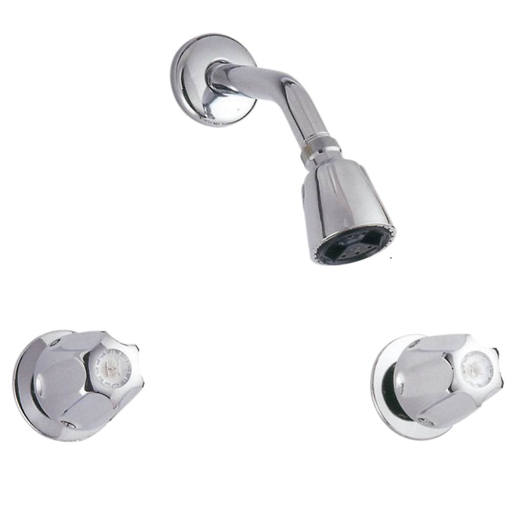Banner Faucets Liberty Series Two Metal Handle Shower Only Faucet