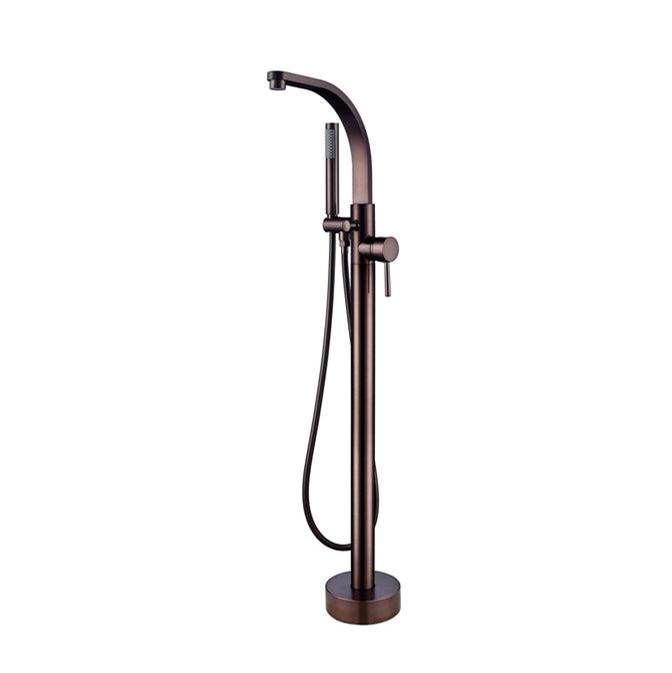 Barclay Grimley Freestanding Faucet (Brass),W/Handshower,ORB
