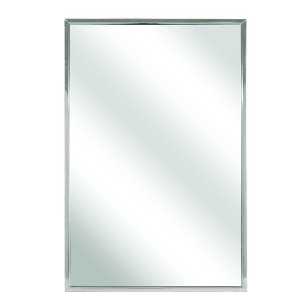 Bradley Mirror, Channel Frame, 16x36