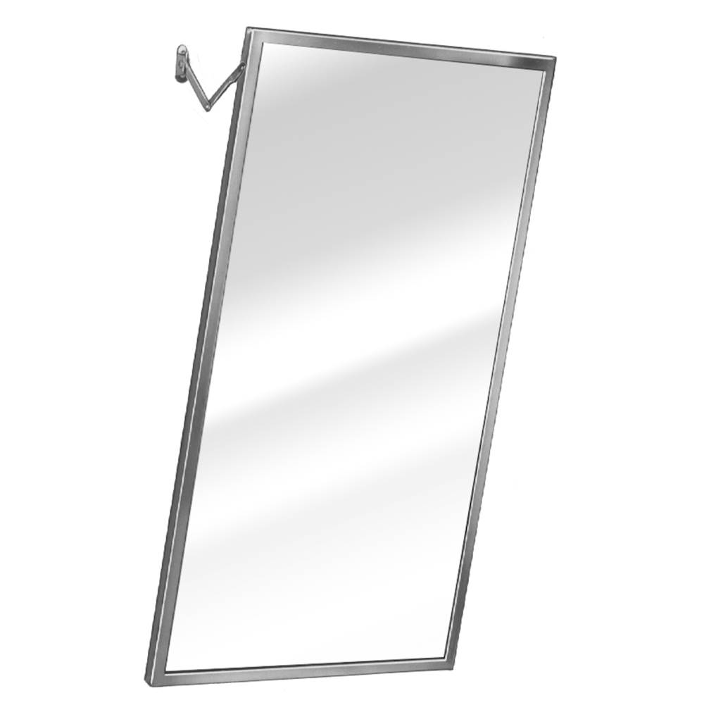Bradley Adjustable Tilt Mirror, 18 x 36