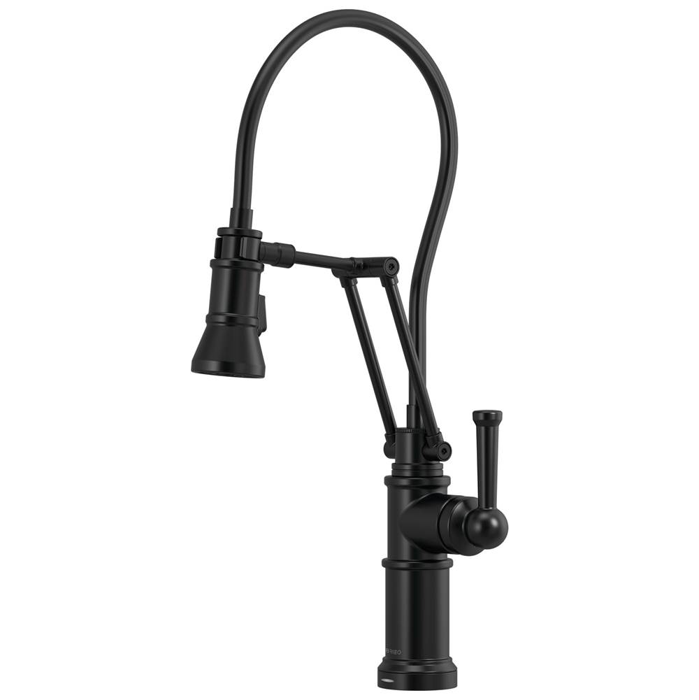 Brizo Artesso® Single Handle Articulating Kitchen Faucet with SmartTouch® Technology