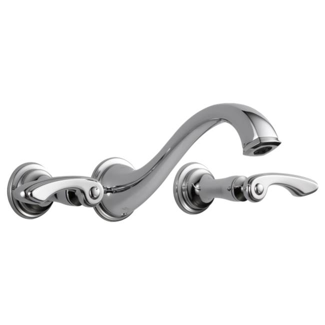 Brizo Charlotte® Two-Handle Wall Mount Lavatory Faucet - Less Handles 1.5 GPM