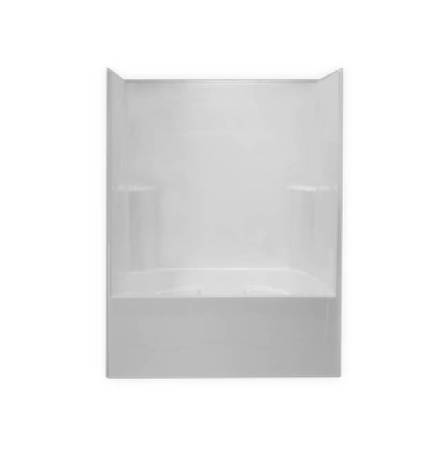 Clarion Bathware 60'' Tub/Shower W/ 21'' Apron - Center Drain