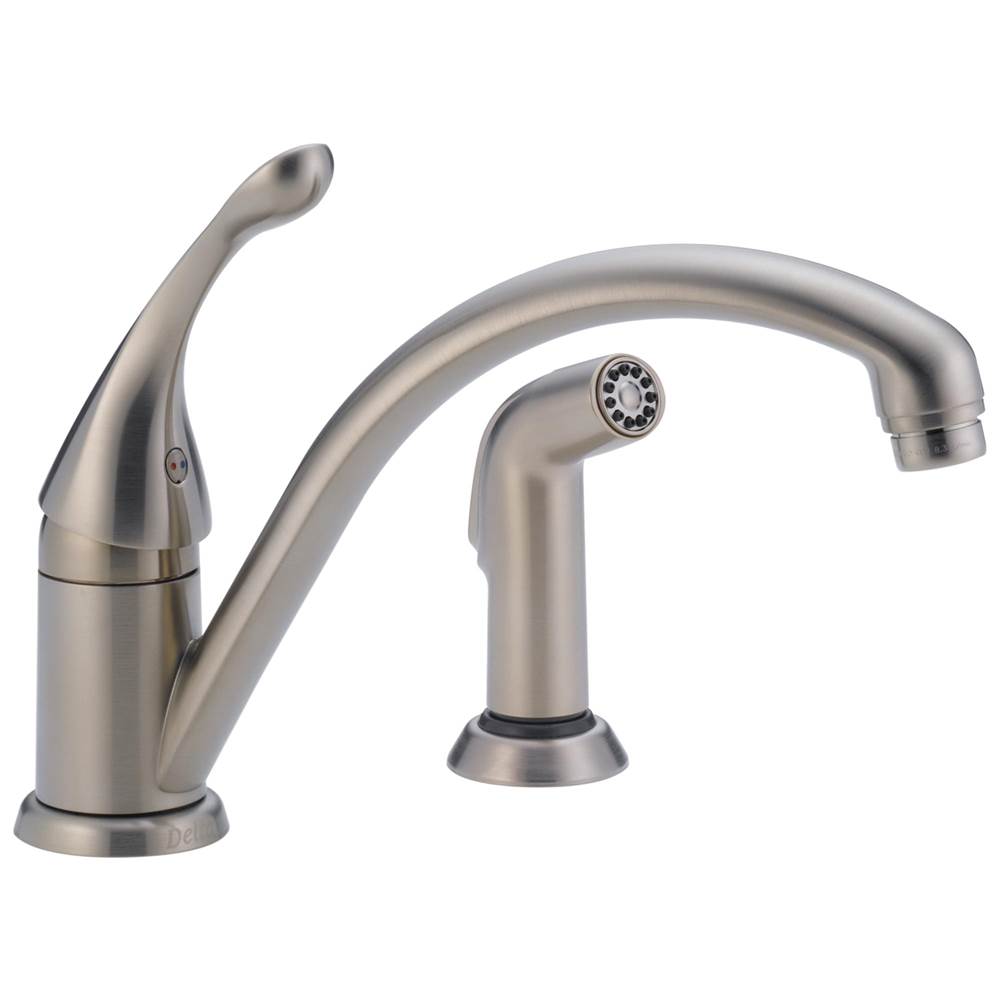 Delta Faucet Collins™ Single Handle Kitchen Faucet with Spray
