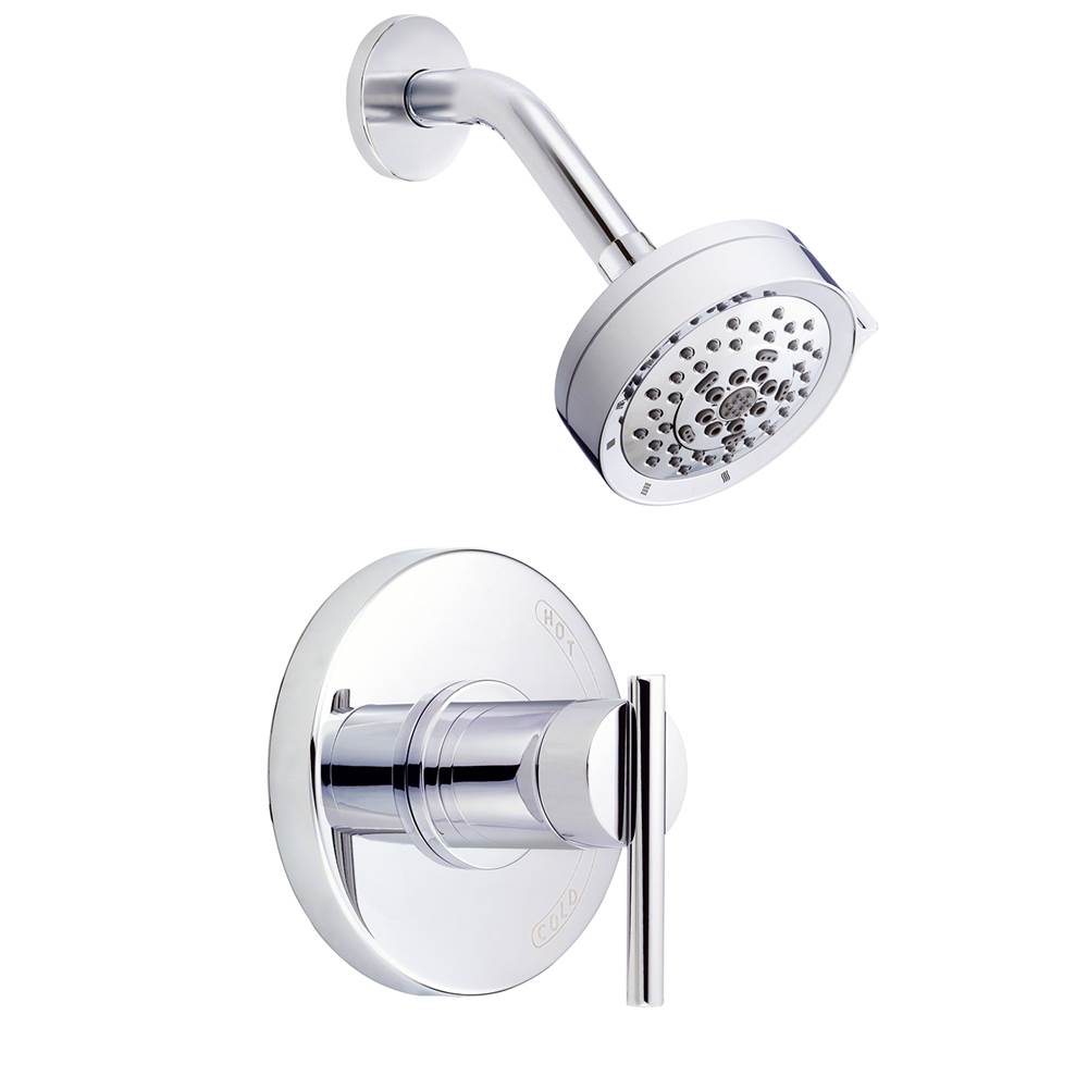 Gerber Plumbing Parma 1H Shower Only Trim Kit & Treysta Cartridge w/ 5 Function Showerhead 1.75gpm Chrome