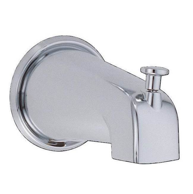 Gerber Plumbing 5 1/2'' Wall Mount Tub Spout with Diverter Chrome
