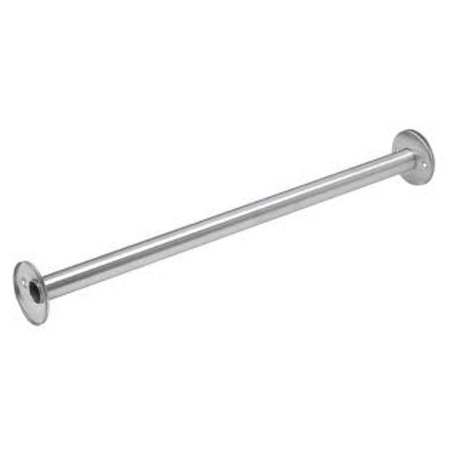 Health at Home 62.5'' 18 gauge stainless steel curtain rod