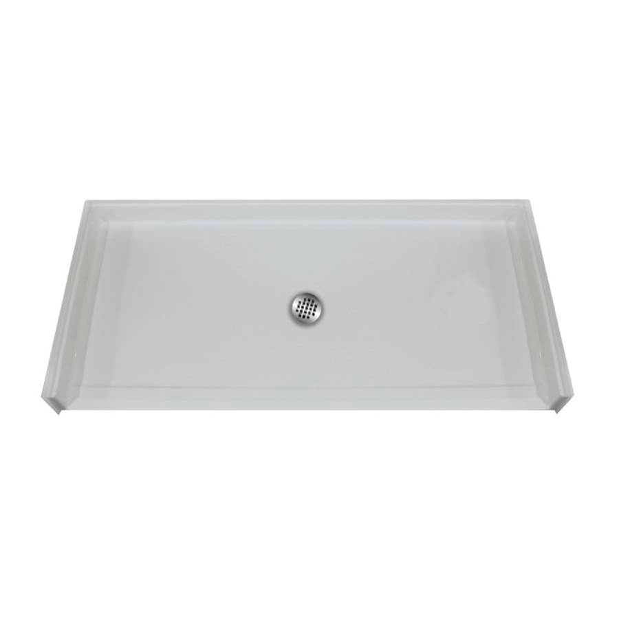 Health at Home RBSP 62x32'' Barrier-free shower pan. White. Center drain