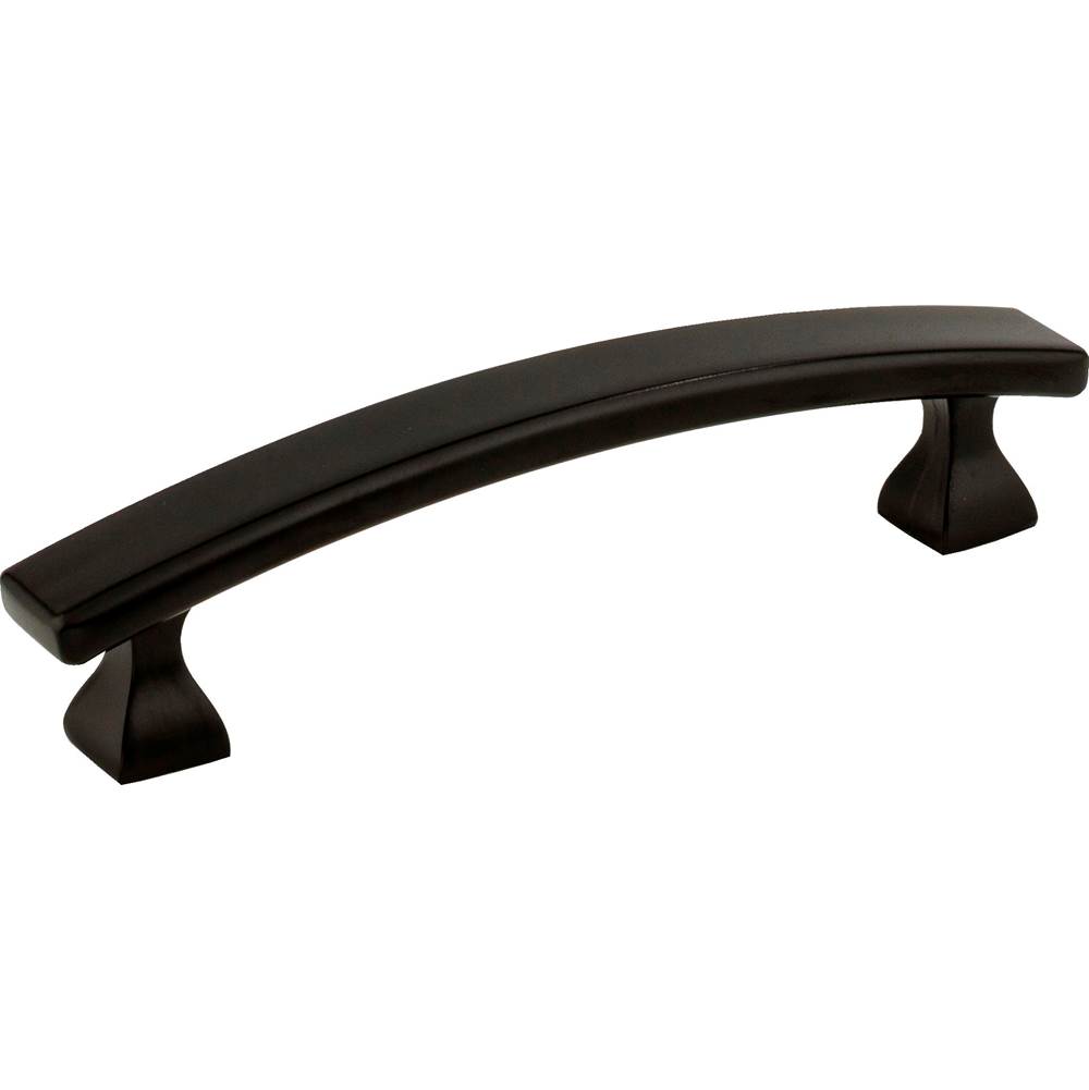 Hardware Resources 96 mm Center-to-Center Matte Black Square Hadly Cabinet Pull