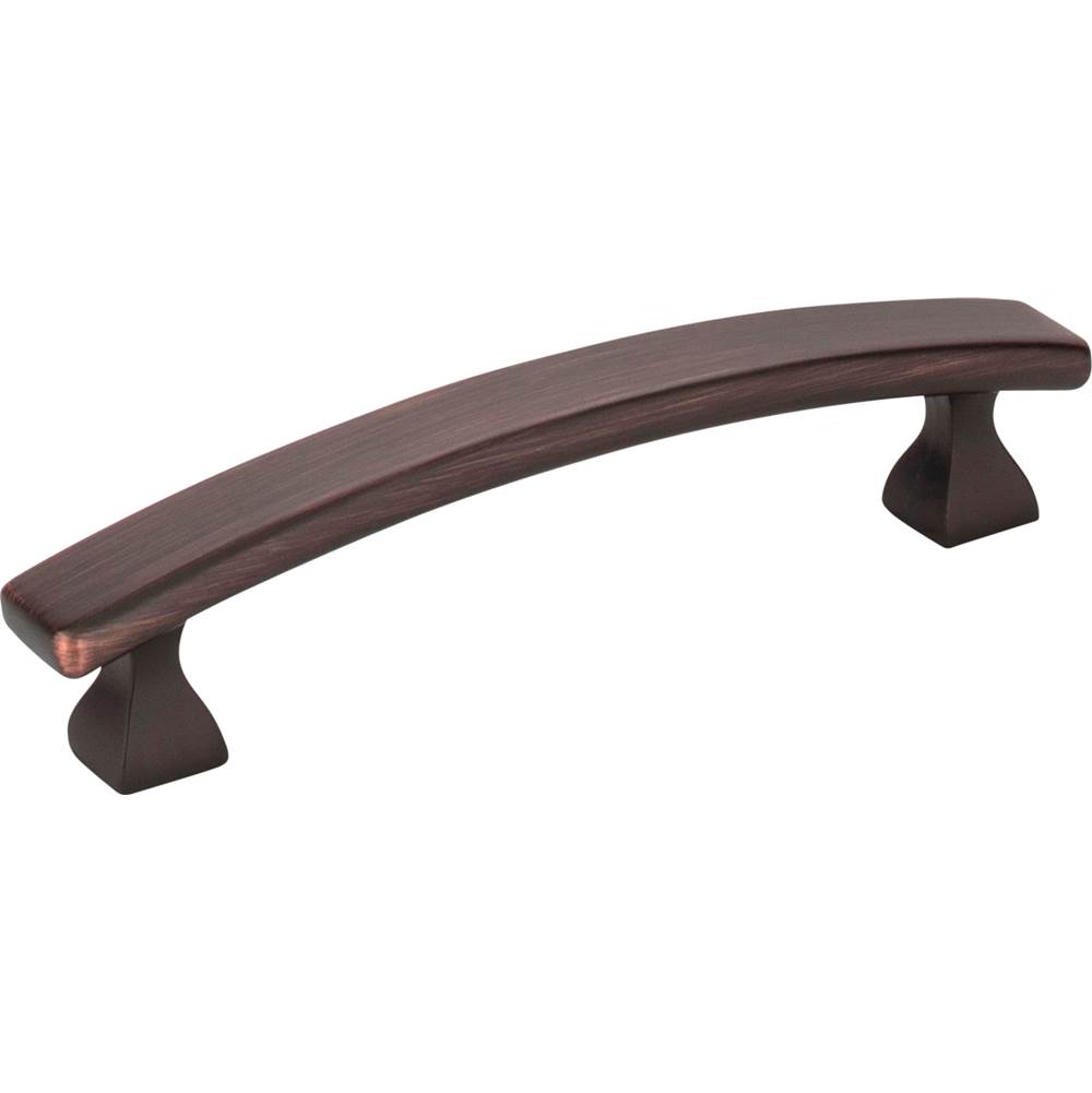 Hardware Resources 96 mm Center-to-Center Brushed Oil Rubbed Bronze Square Hadly Cabinet Pull