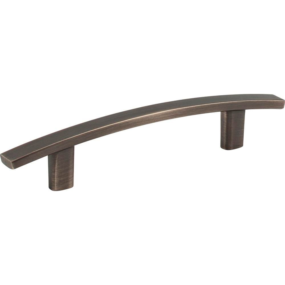 Hardware Resources 96 mm Center-to-Center Brushed Pewter Square Thatcher Cabinet Bar Pull