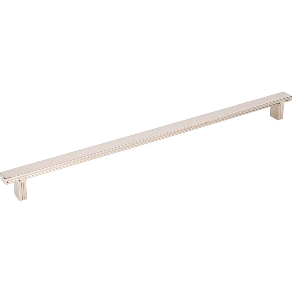Jeffrey Alexander 320 mm Center-to-Center Polished Nickel Square Anwick Cabinet Pull