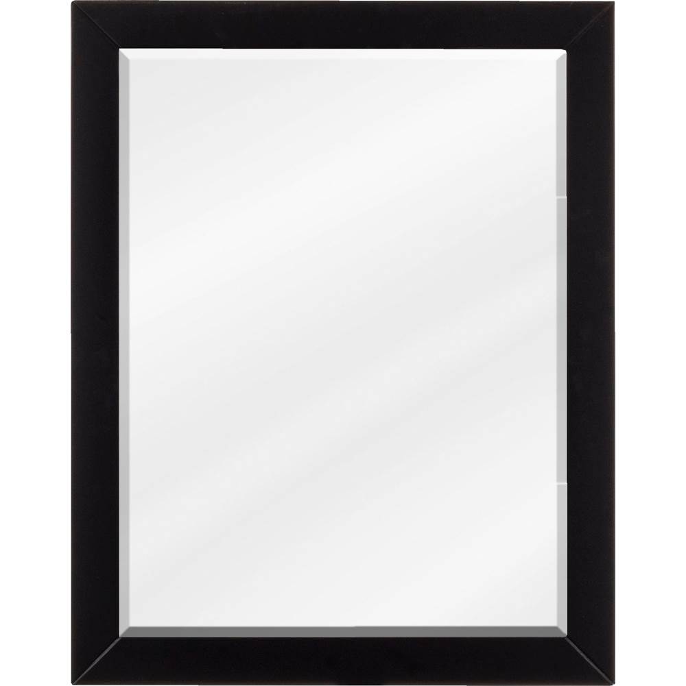 Jeffrey Alexander 22'' W x 1'' D x 28'' H Black Cade mirror