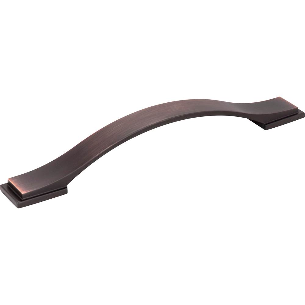 Jeffrey Alexander 160 mm Center-to-Center Brushed Oil Rubbed Bronze Strap Mirada Cabinet Pull