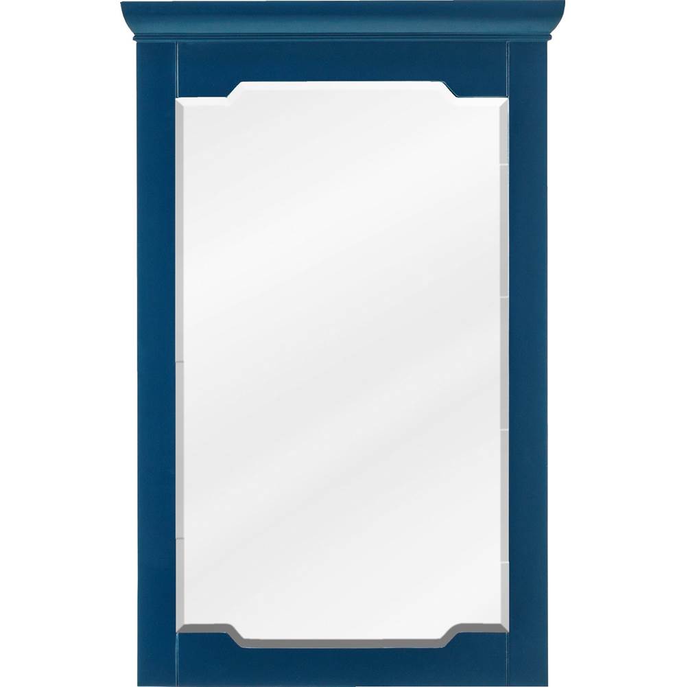 Jeffrey Alexander 22'' W x 1-1/2'' D x 34'' H Hale Blue Chatham mirror