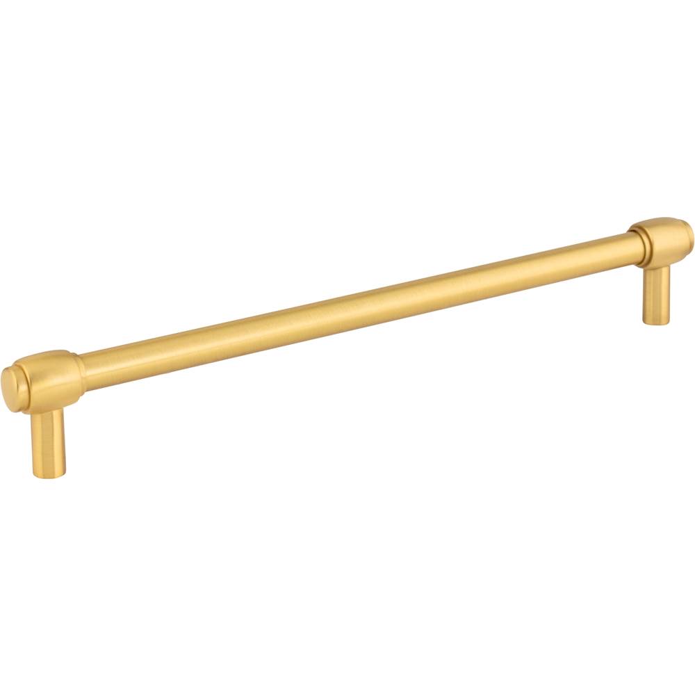 Jeffrey Alexander 224 mm Center-to-Center Brushed Gold Hayworth Cabinet Bar Pull