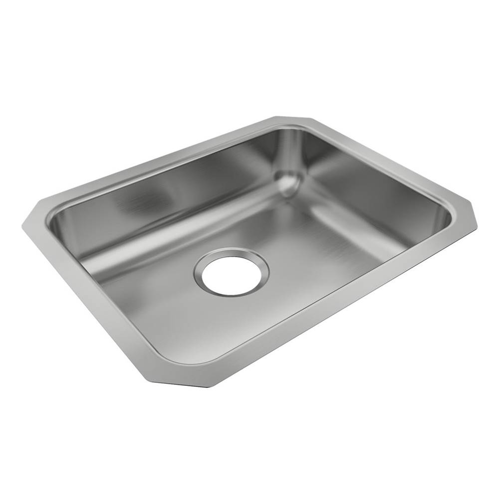 Just Manufacturing Stainless Steel 20-1/2'' x 16-1/2'' x 5-3/8'' Single Bowl Undermount ADA Sink
