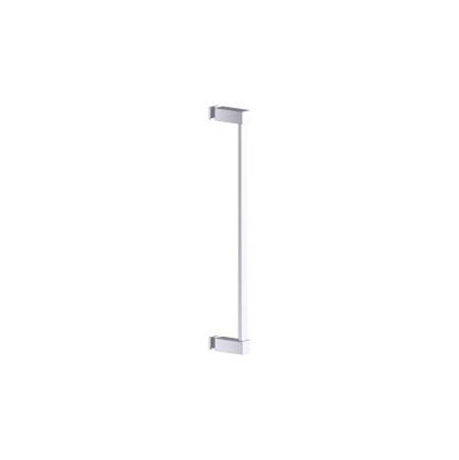 Kartners LISBON - 24-inch Single Shower Door Handle-Glossy White