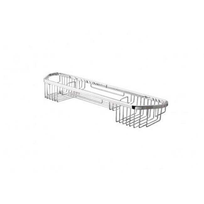 Kartners Bath & Shower Baskets - Wire Basket-Brushed Nickel