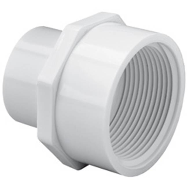 Westlake Pipes & Fittings 1'' Slip X 1/2'' Fpt Reducing Sch 40 Pvc Adapter