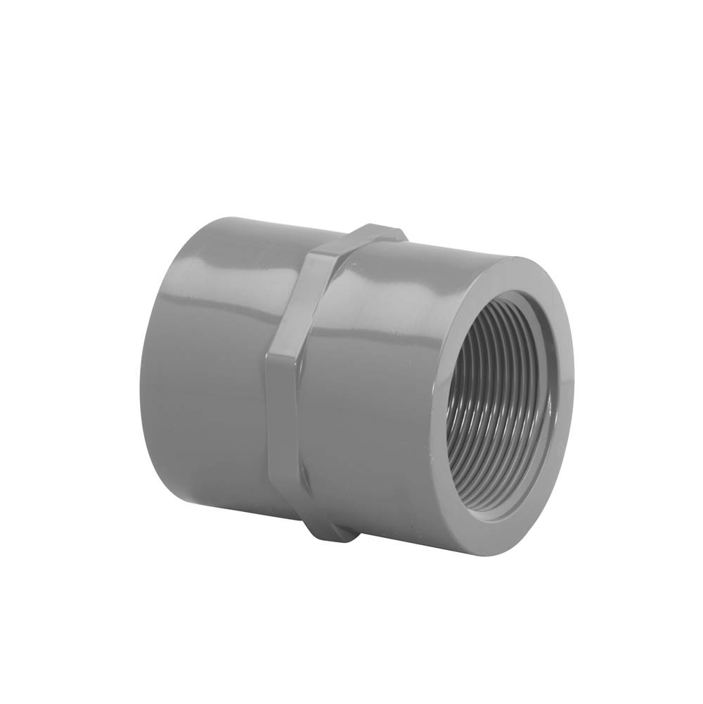 Westlake Pipes & Fittings 1 X  3/4 Gray Fpt X Fpt Reducer Coupling