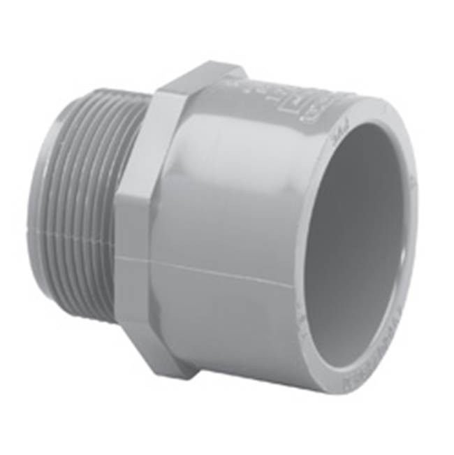 Westlake Pipes & Fittings 2 1/2 Mpt X Slip Male Adapter