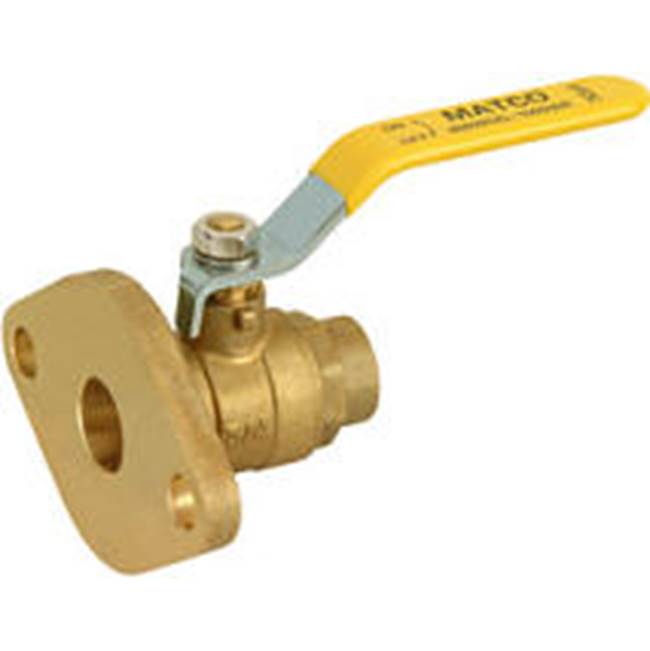 Matco Norca 1-1/2''Ip Xflg Uni-Flange Ball Valve With 2 Bolts And Nuts