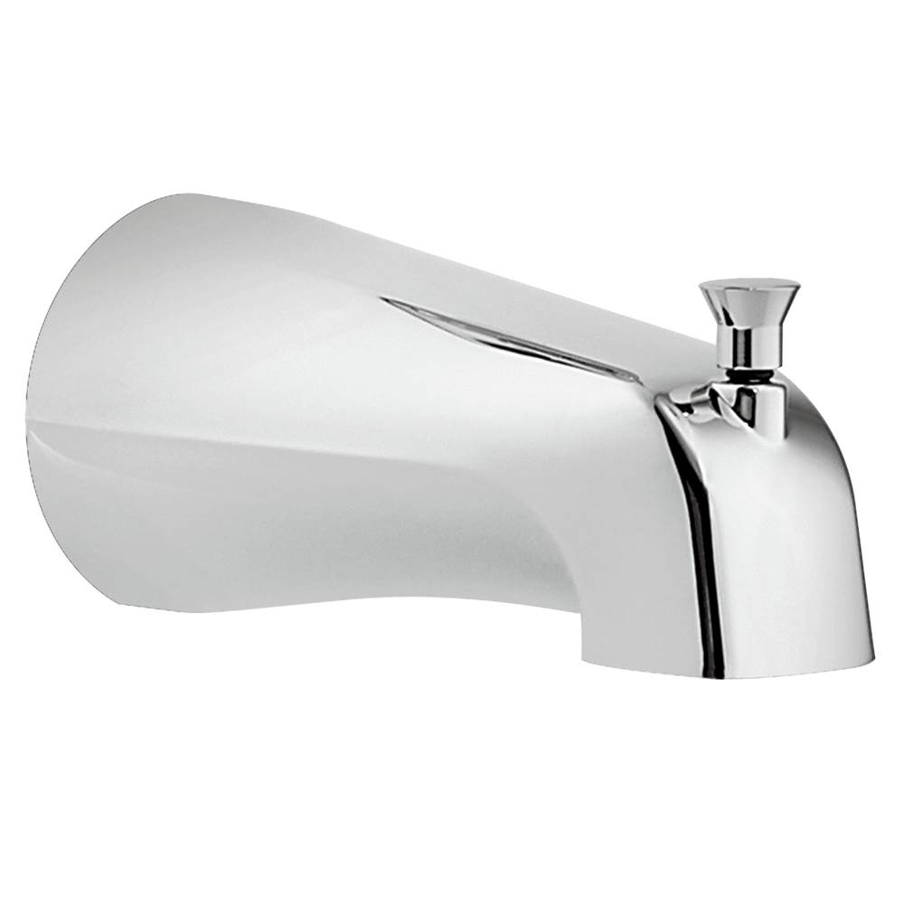 Moen Tub Spout with Diverter, Threaded IPS Connection, Chrome