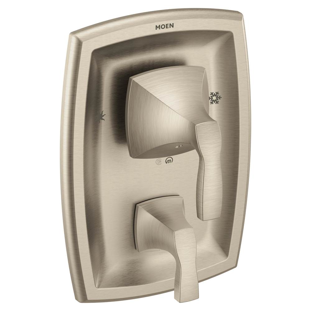 Moen Voss Posi-Temp with Built-in 3-Function Transfer Valve Trim Kit, Valve Required, Brushed Nickel