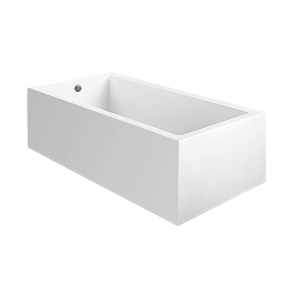 MTI Baths Andrea 25A Acrylic Cxl Sculpted 3 Side Air Bath - White (48X32)