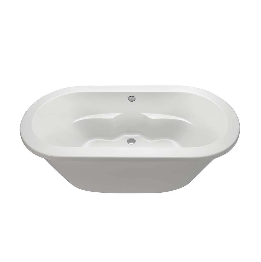 MTI Baths New Yorker 8 Acrylic Cxl Freestanding Soaker - White (71.75X36)