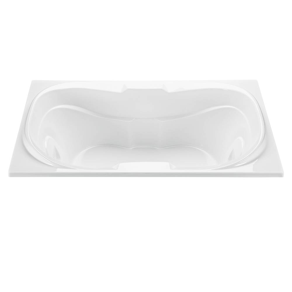 MTI Baths Tranquility 3 Acrylic Cxl Drop In Whirlpool - White (65X41)