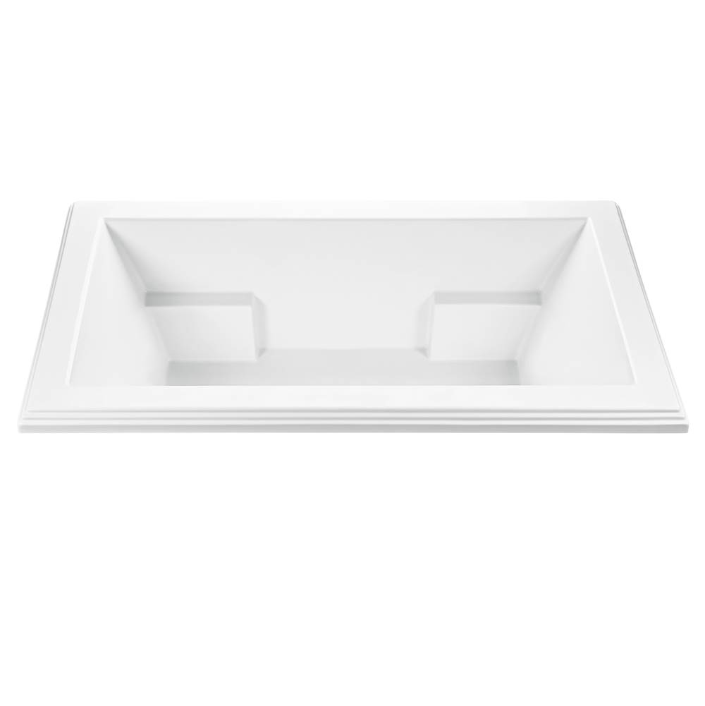 MTI Baths Madelyn 1 Acrylic Cxl Undermount Soaker - White (71.625X41.75)