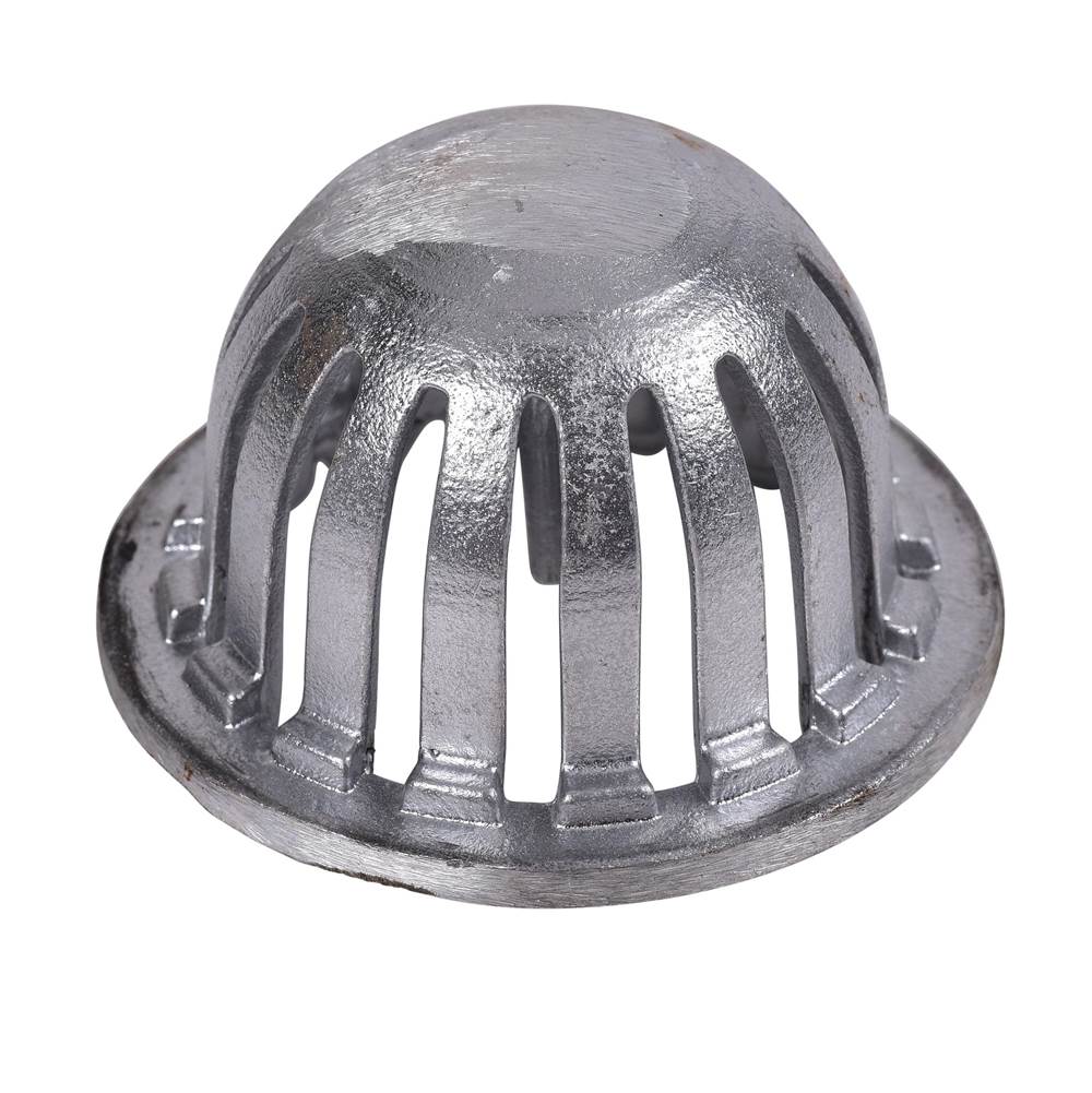 Oatey 3 In. Bottom Aluminum Dome Strainer