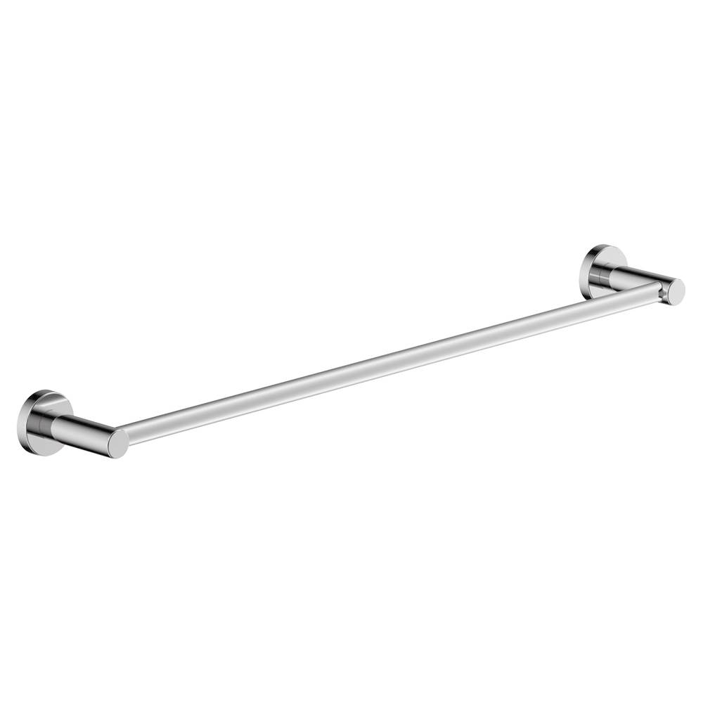 Symmons Dia 24 in. Wall-Mounted Towel Bar in Polished Chrome