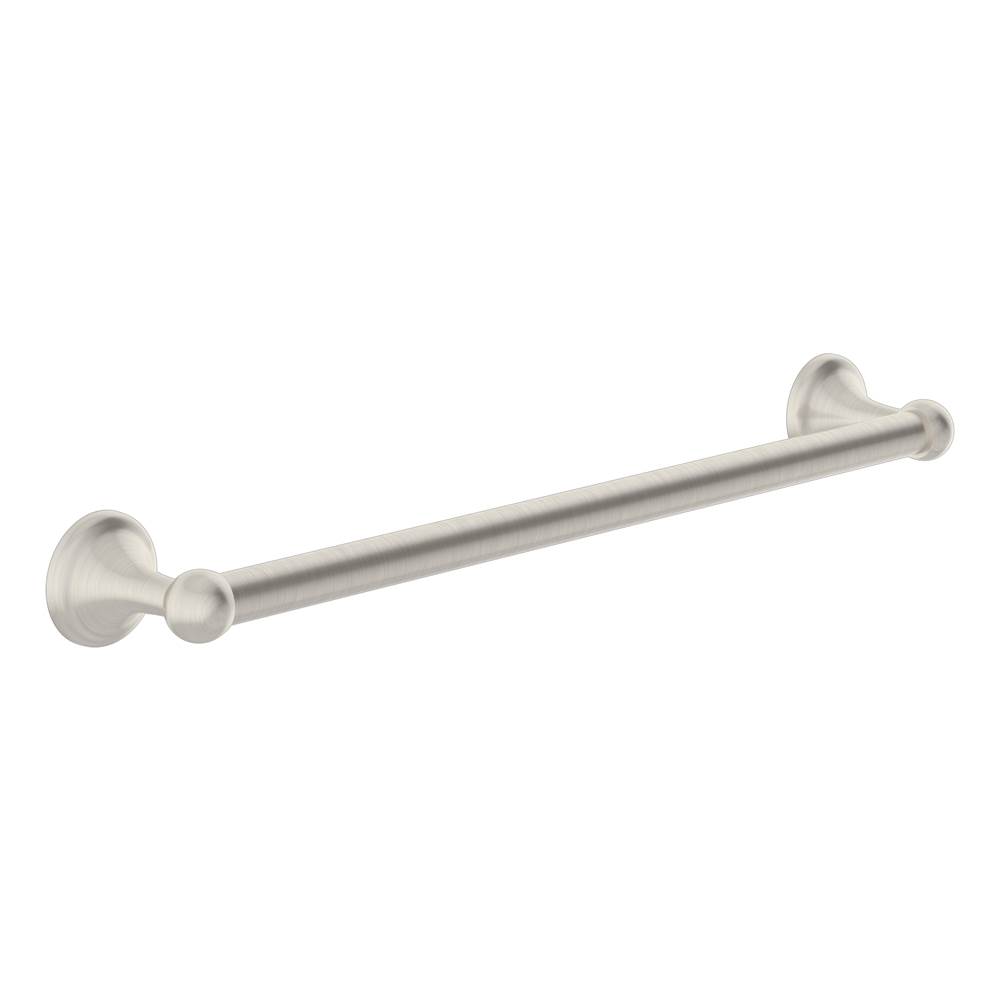 Symmons Unity 18 in. Wall-Mounted Towel Bar in Satin Nickel