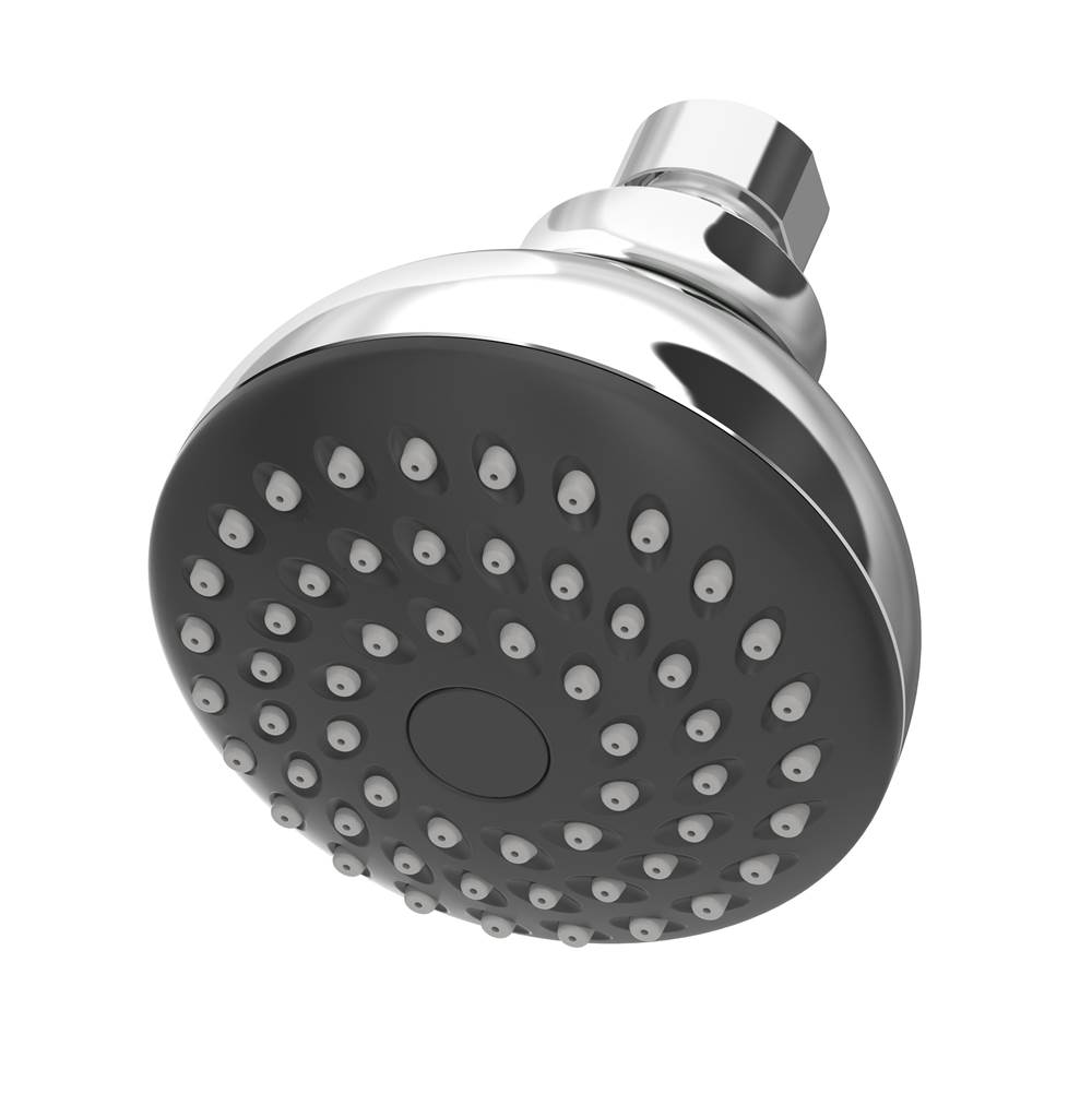 Symmons 1-Spray 3.3 in. Fixed Showerhead in Polished Chrome (1.5 GPM)