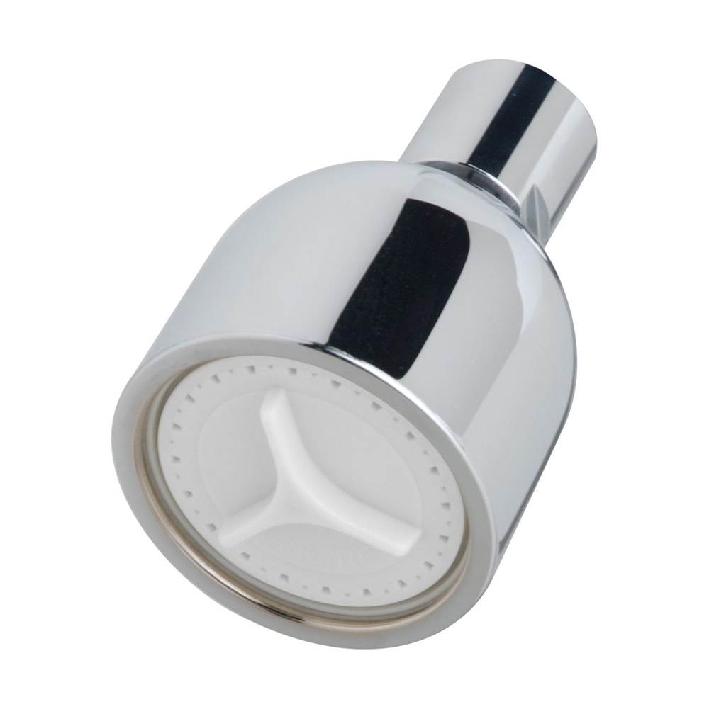 Symmons Clear-Flo 2000 1-Spray 2 in. Fixed Showerhead with Vandal Resistance in Polished Chrome (1.5 GPM)