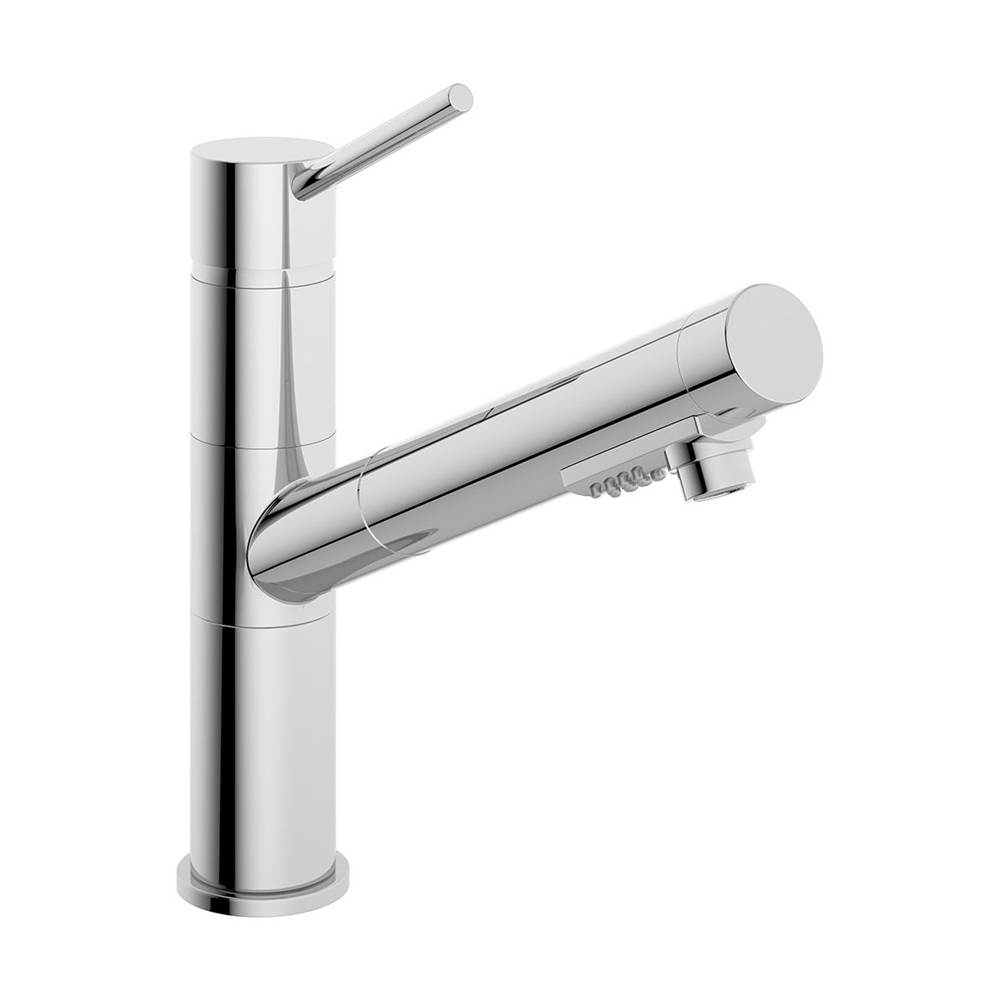 Symmons Dia Single-Handle Pull-Out Kitchen Faucet in Polished Chrome (1.5 GPM)