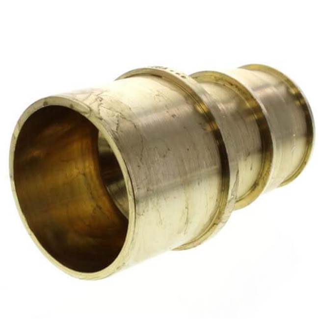 Uponor Propex Lf Brass Sweat Adapter, 1 1/4'' Pex X 1 1/4'' Copper