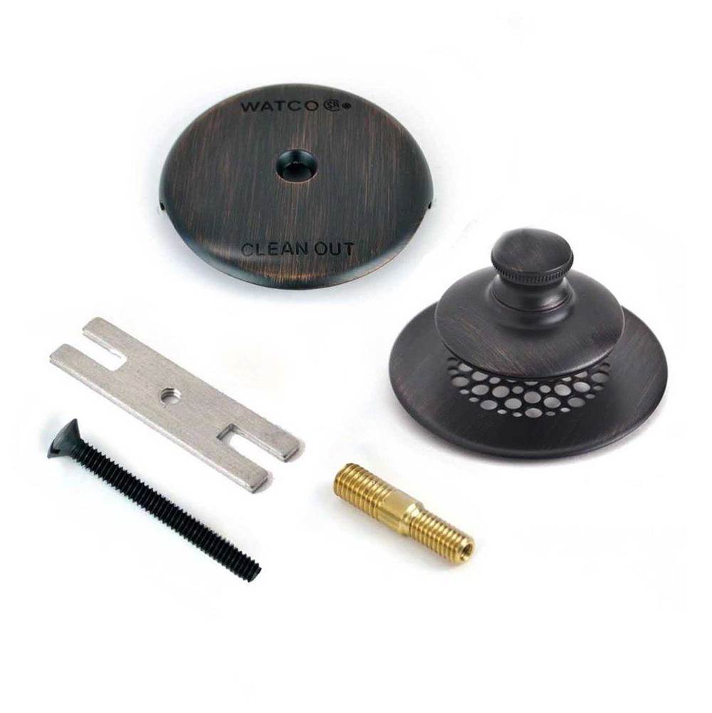 Watco Manufacturing Universal Nufit Pp Trim Kit - 3/8-5/16 Adapter Pin Rubbed Bronze Grid Strainer