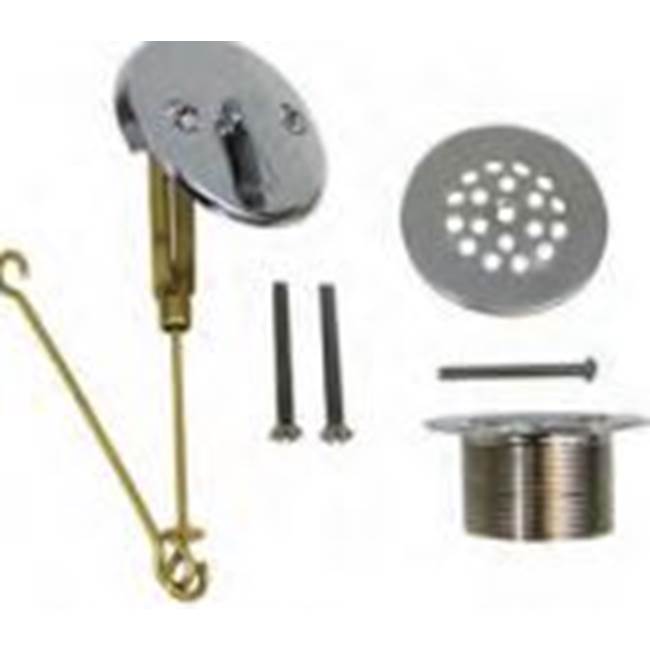 Watco Manufacturing Slip Lock Trim Kit Fine-Thread Body No Drop Cylinder Nickel Polished ''Pvd''