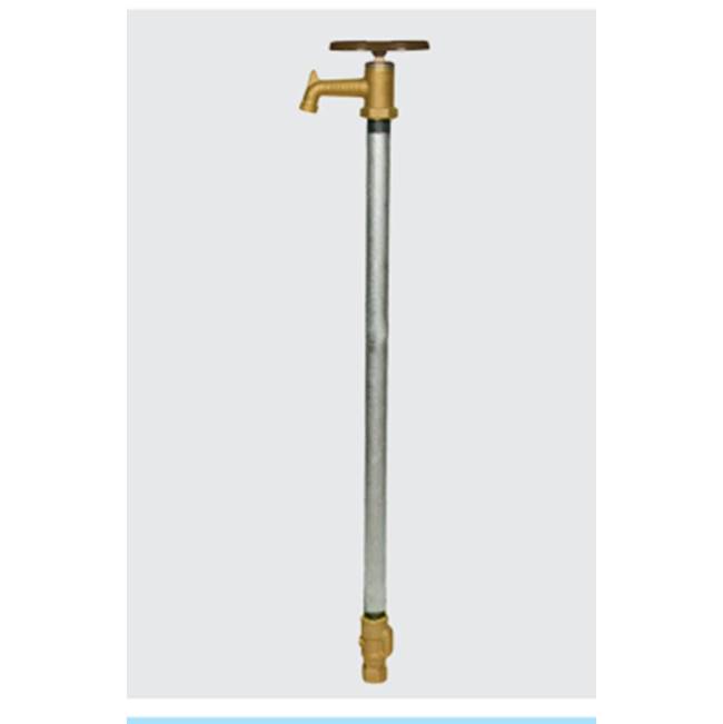 Woodford Manufacturing Model Y30 Lawn Hydrant -Brass 5 Feet, Tee Key